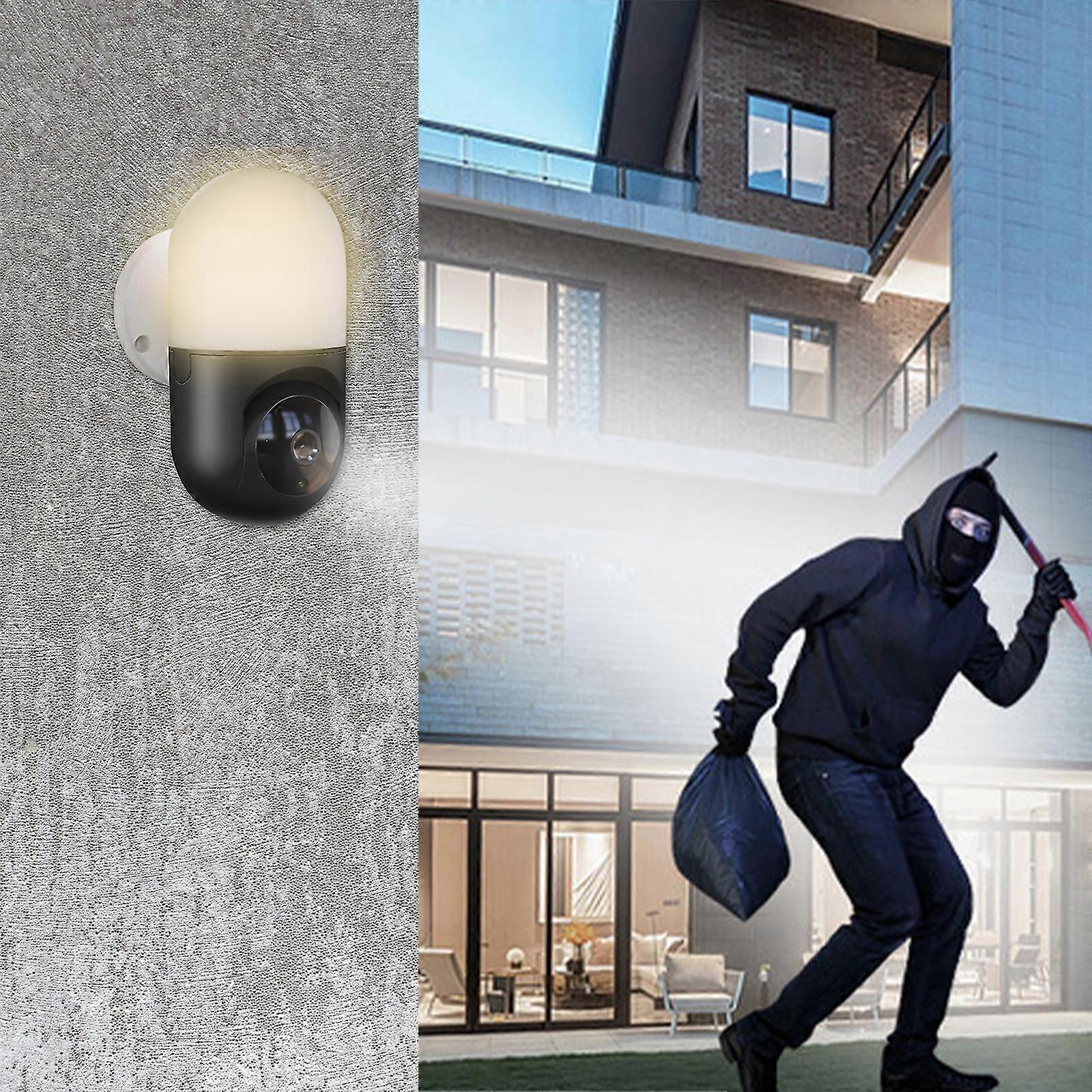 Indoor Security Camera With Lighting Hd Wifi Camera For Home Security 2.4ghz Wifi Motion Detection Night Vision 2-way Audio Ideal For Baby Monitor