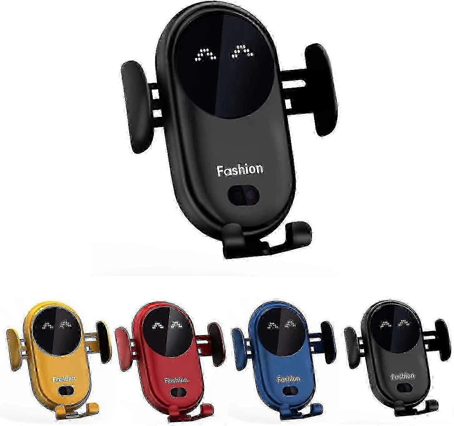 10w Wireless Car Charger Mount Phone Holder Fast Charging Sensor