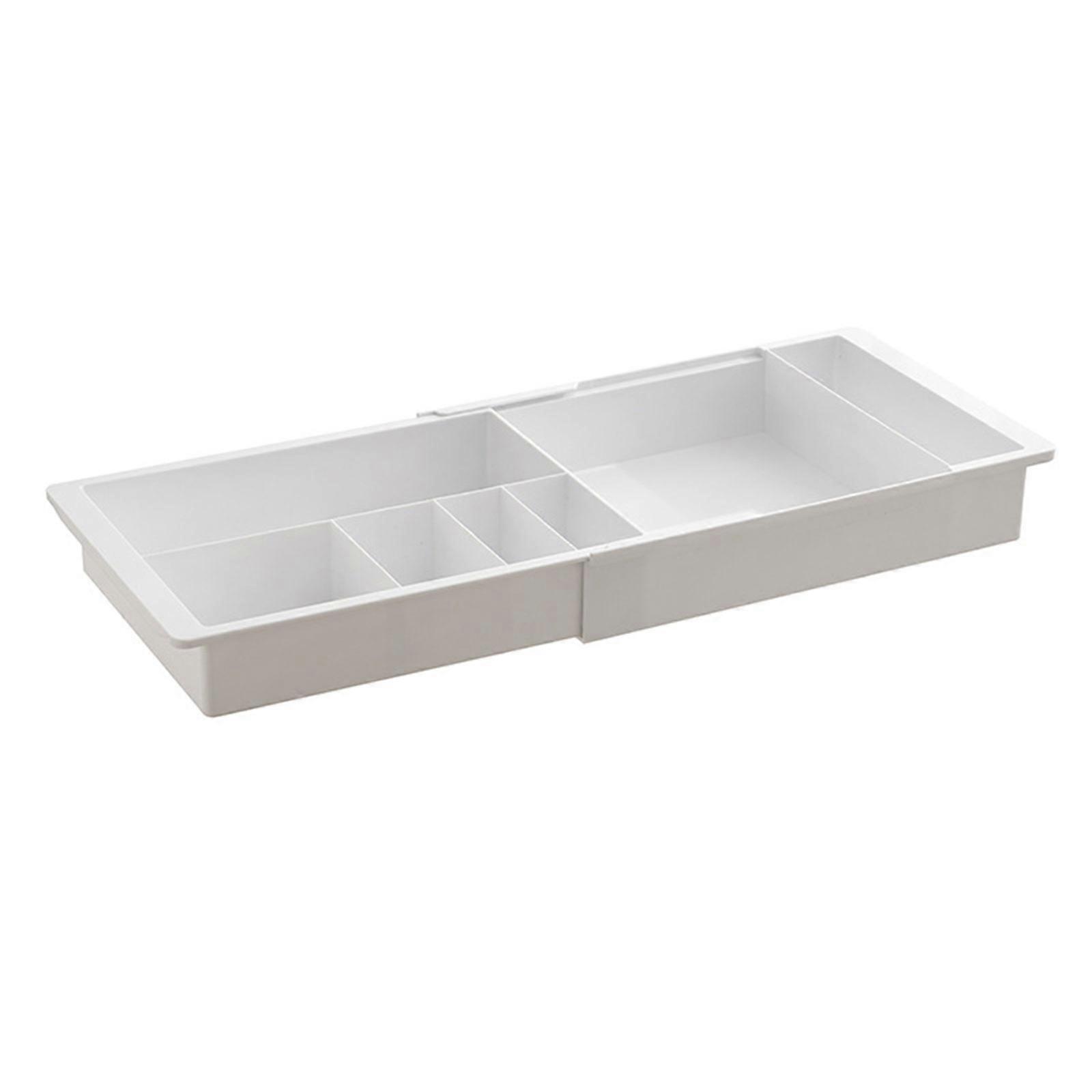 Plastic Desktop Organiser Drawer Box Multi Layer Compartments For Stationery Storage Office Home Use Ergonomic Design Easy Pull Mechanism Multicolor