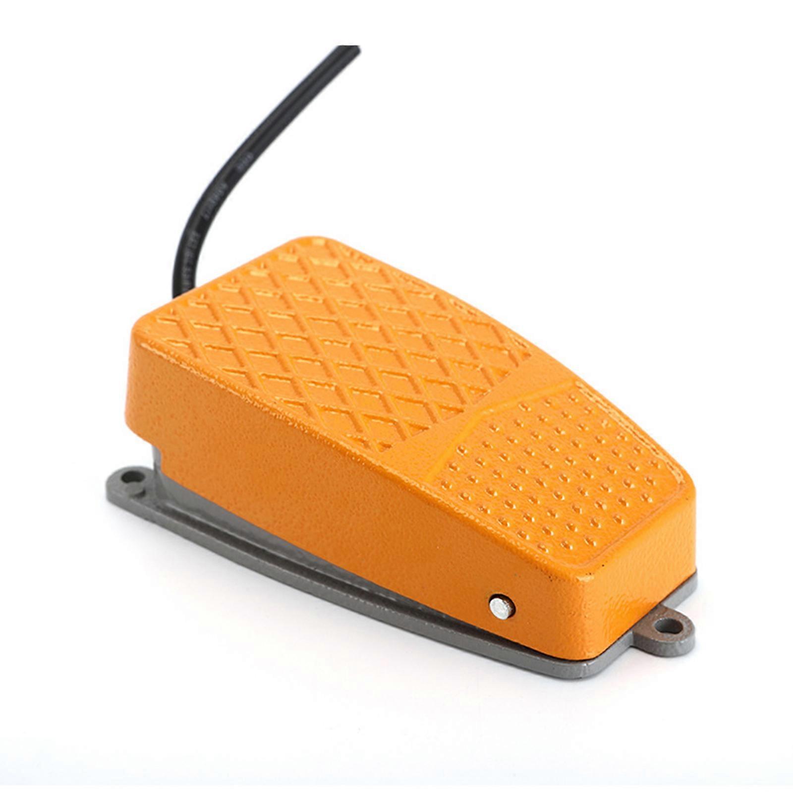 Industrial Foot Switches Hands Without Device Operation Flexible Cord Not Slip Base Foot Control Switches for Electronics Multicolor