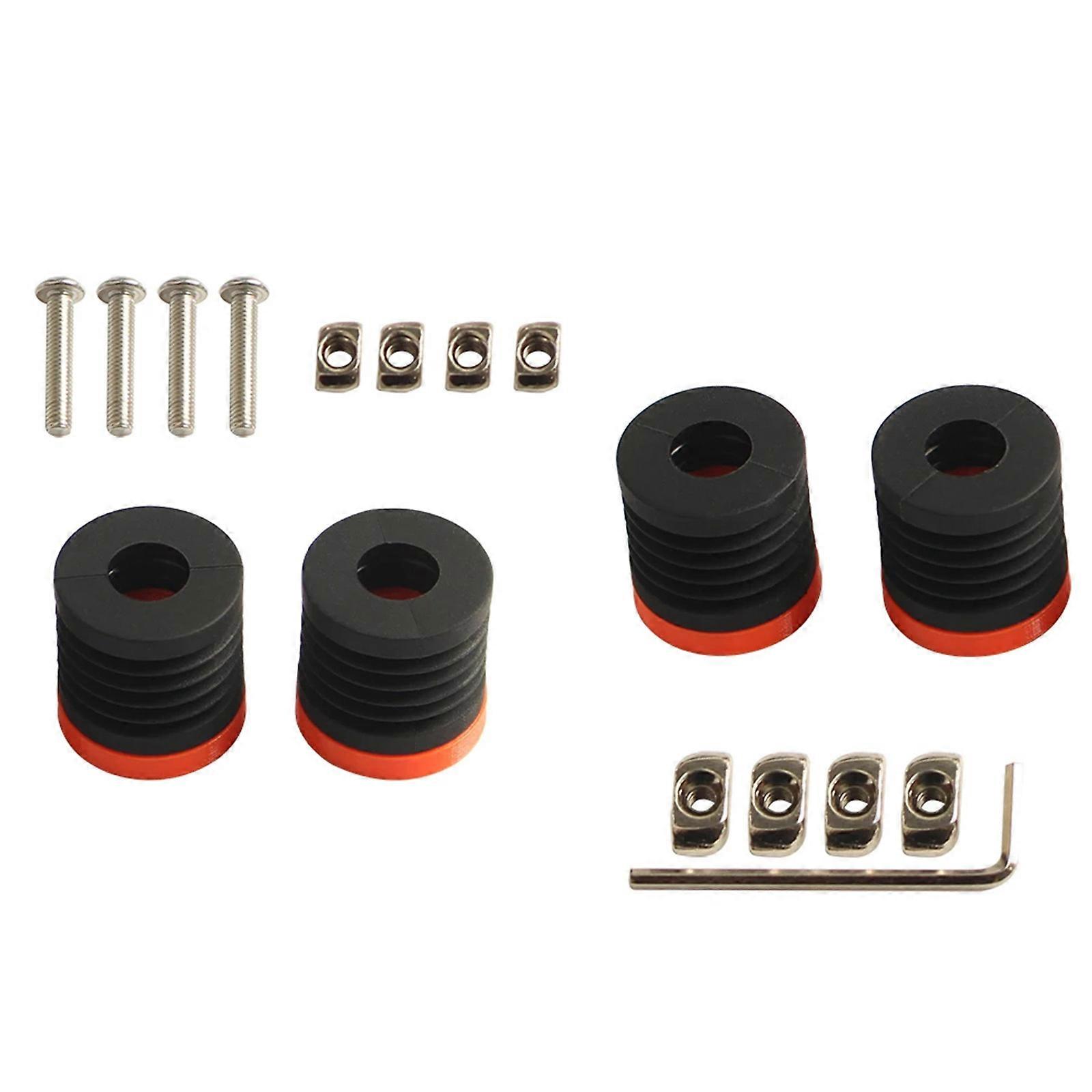 Rubber Foot Pads for 3D Printing Machines Fit for CR10 Series 3D Printers Set of 4 Multicolor