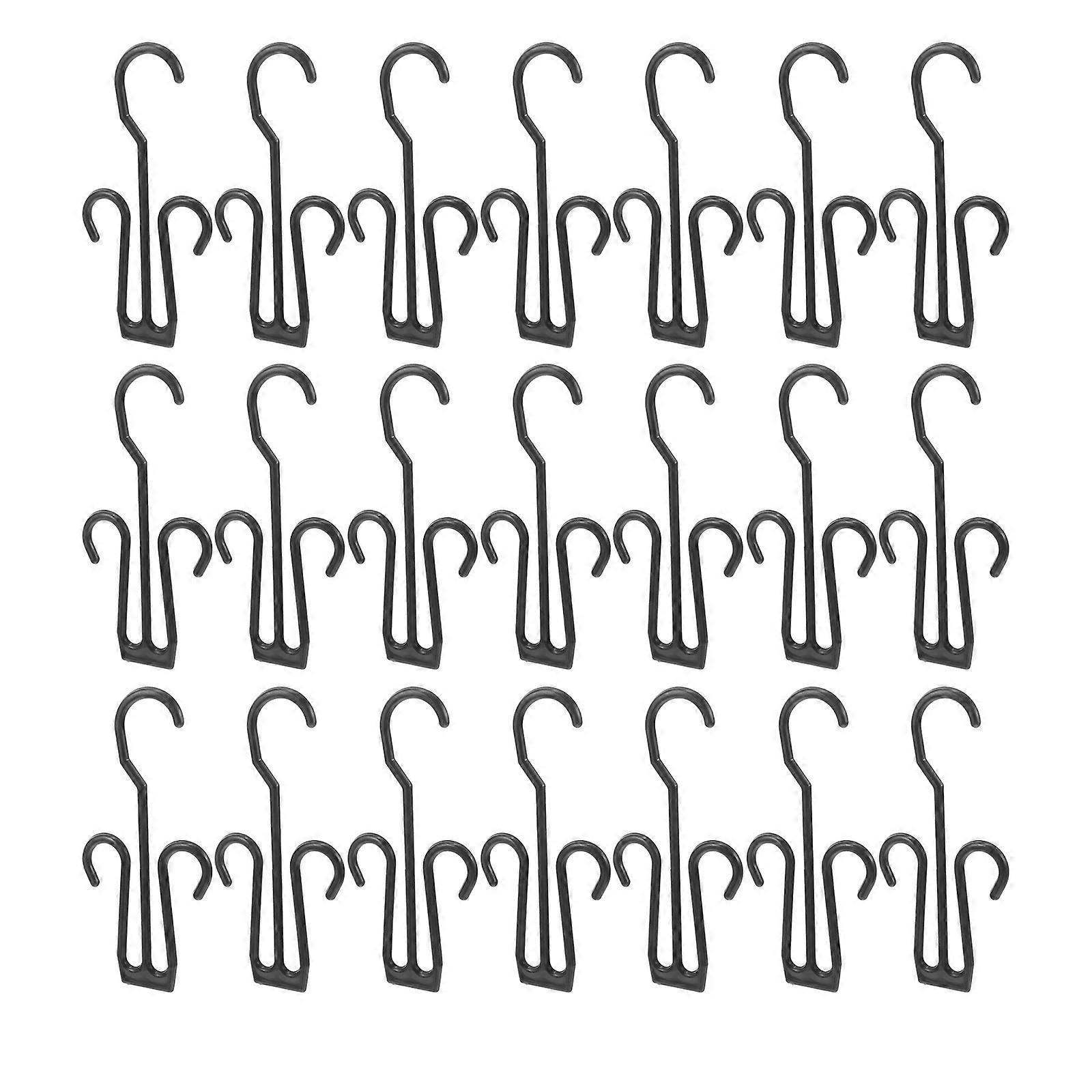 Plastic Shoes Hanger Drying Rack for Shoe Storage 36Pcs Double Hooks