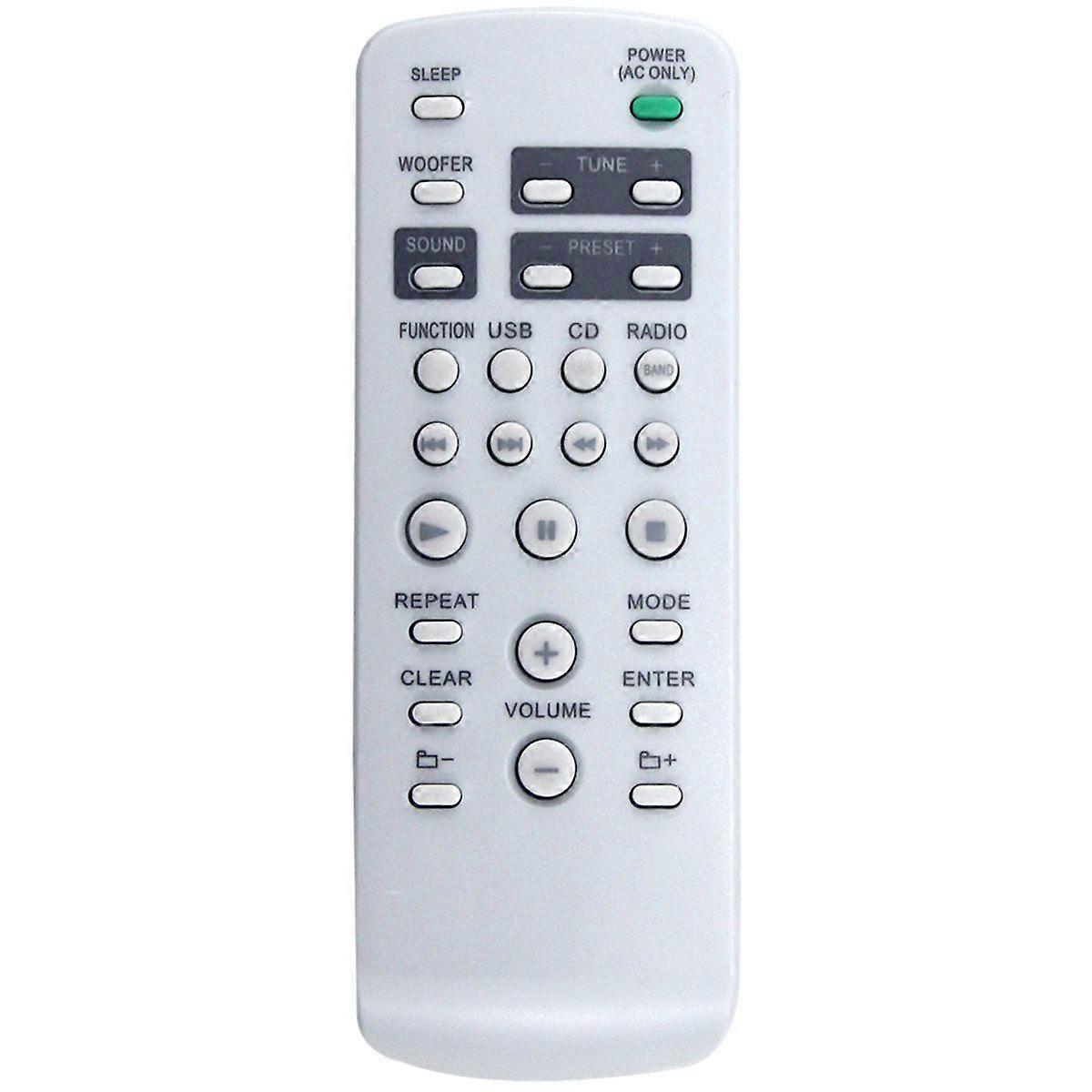 Replace -CG880A Remote for -CG50A -CRS60A -RG880CP MT-CG700A -CG500A CD Radio Cassette Recorder