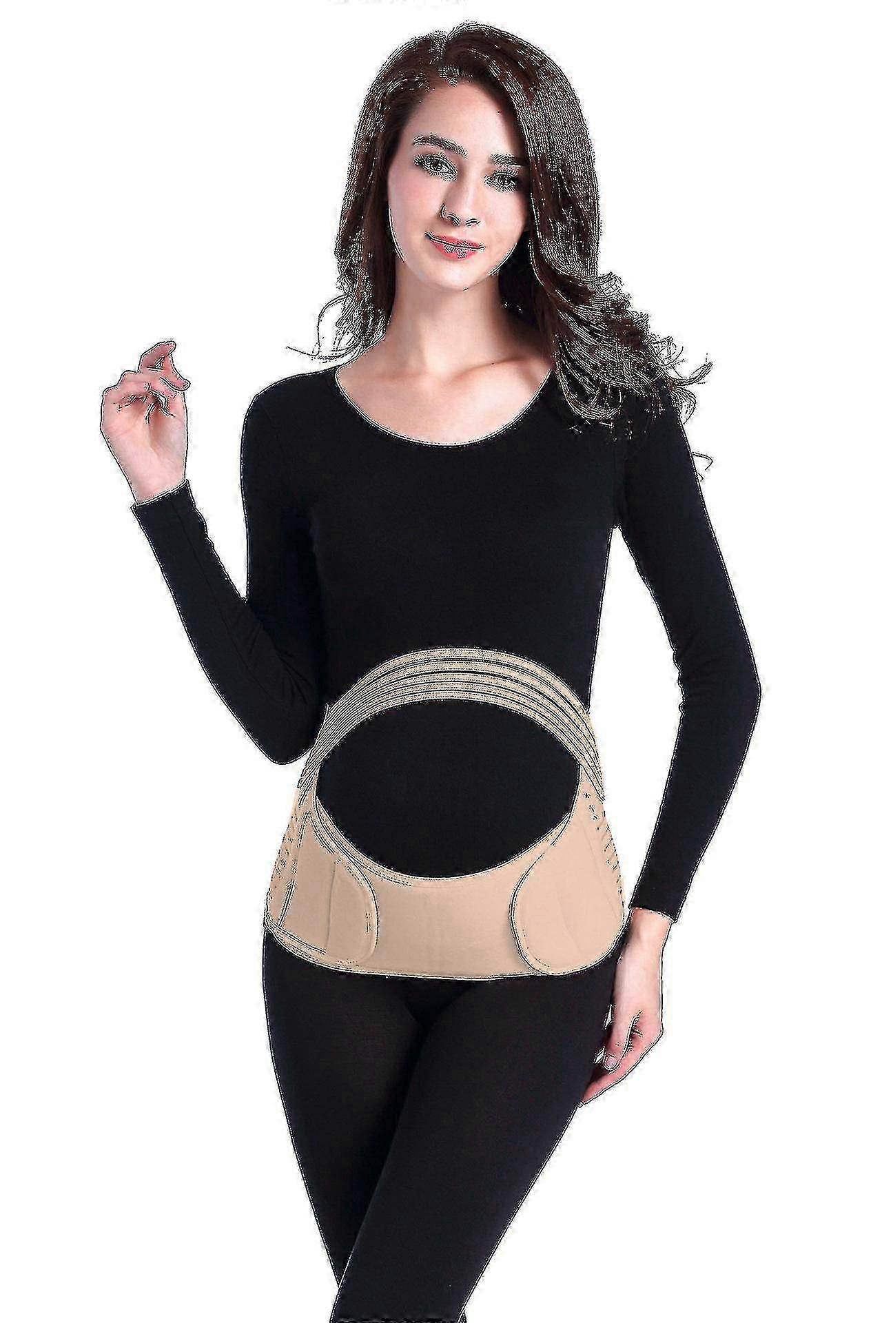 حزام دعم الحمل 3 في 1 حزام الأمومة لينة قابلة للتمدد تنفس المواد للحمل