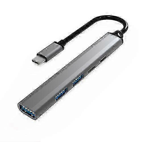ZRUXE HB-283 Type-C Extender USB3.0 Multi-port Splitter Expansion Dock, Number of Interfaces: 5 in 1