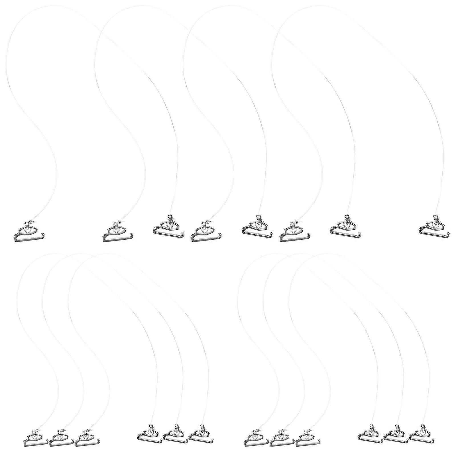 16pcs Extremely Thin Invisible Transparent Bra Straps Adjustable Bra Shoulder Straps