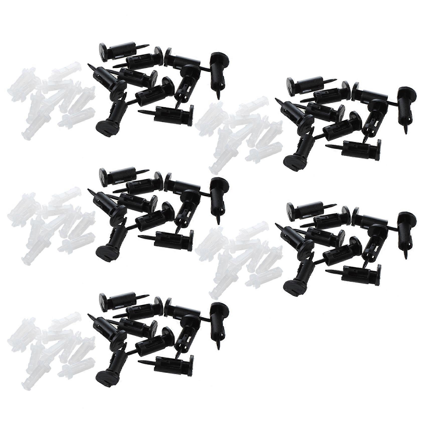 50 Pcs Plastic Mounting Clip for 4 Way CPU Coolers