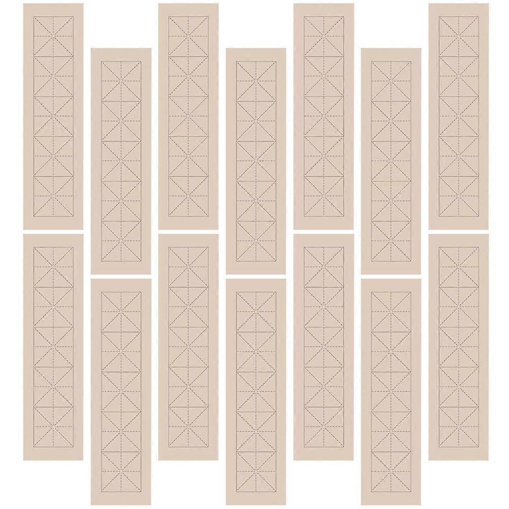 Brown Calligraphy Paper Sheets for Writing with 100 Sheets Practical Rice Paper