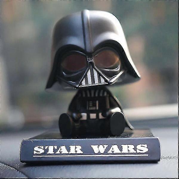 Bobblehead Car Decoration, Statue Creative Car Accessories Darth Vader Action Figure Bobblehead Do