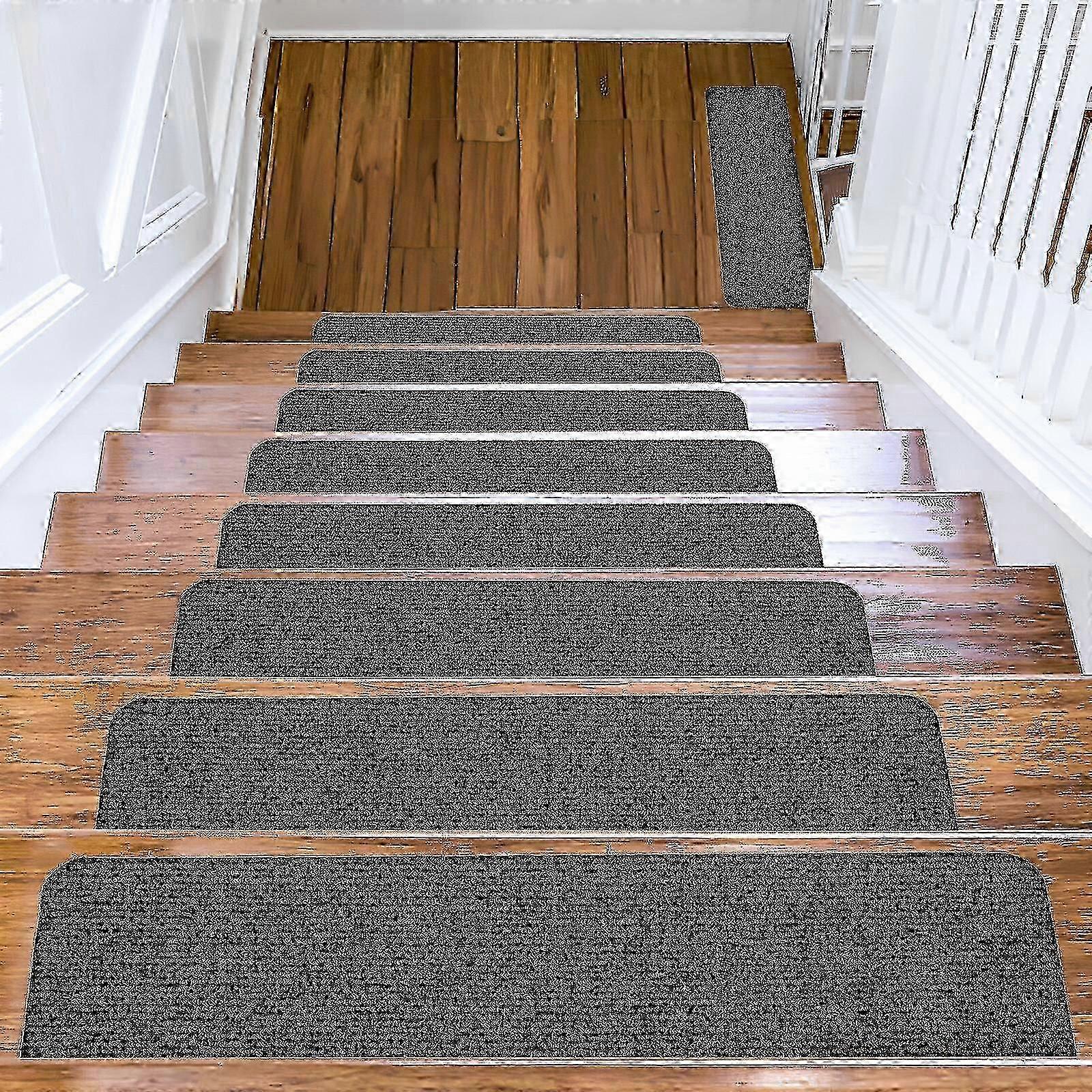 15 st. mattor, trappsteg, mattremsor, trappsteg, halkfria trappmattor - nya SZJR