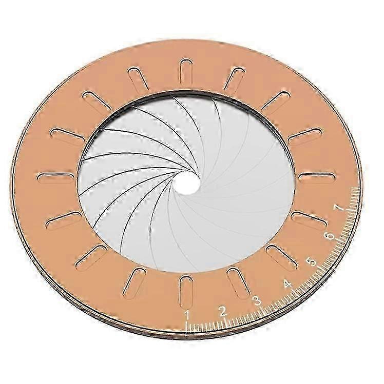 Precision circle drawing tool for metal pipes