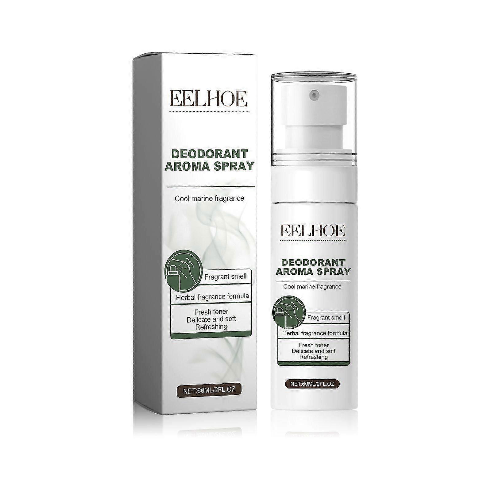 deodorant spray offers a powerful