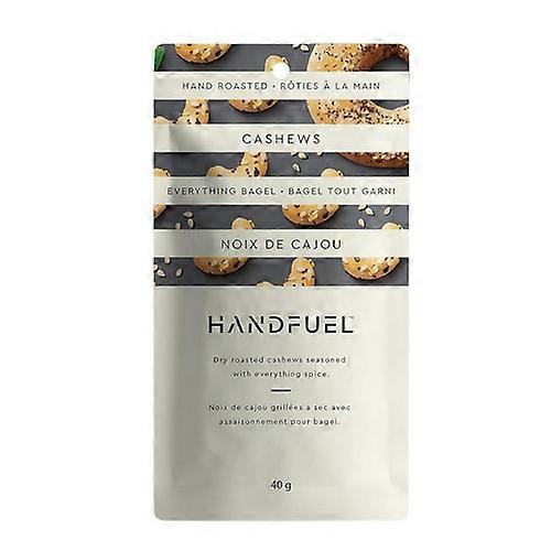 Handfuel Everything Bagel Cashews, 40 Grams (12 Count)