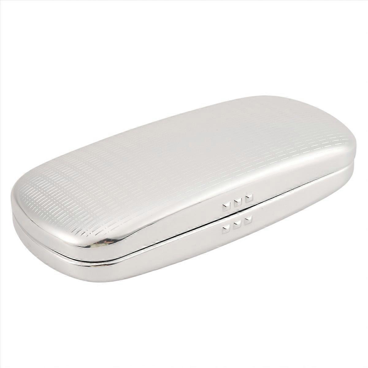 Glasses Case, Aluminum Eyeglasses Case Striped Spectacles Box