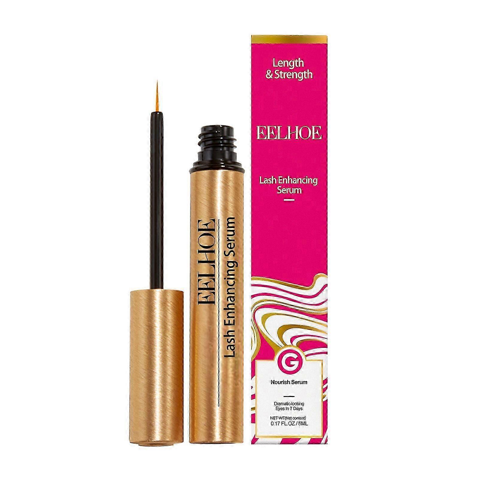 Natural Eyelash Serum - Long, Curly, Thick & Moisturizing Mascara with Polygonum Extract - 5ml