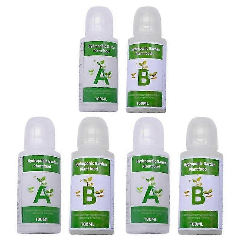 محلول المغذيات العالمي للنباتات، سماد سائل للنباتات في الحديقة المائية، مجموعة مكونة من جزأين من A+B، تركيبة مغذيات سائلة لنمو النباتات