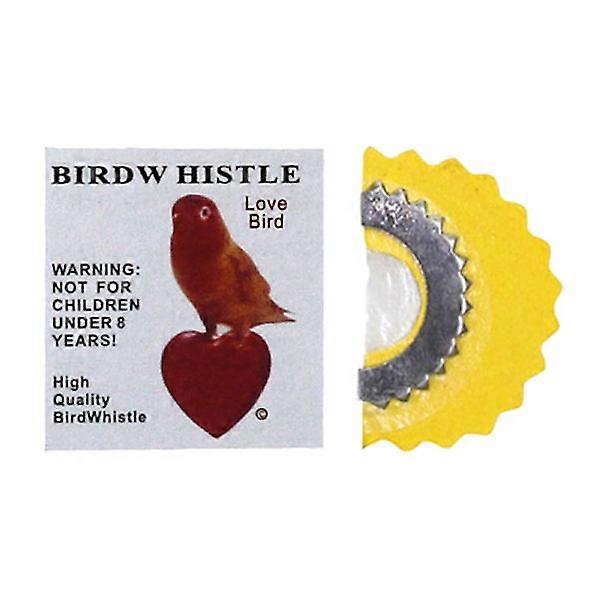 Bird Whistle Hide Magic Tweeting Noisemaker Toy Trick Bird Cal Yellow