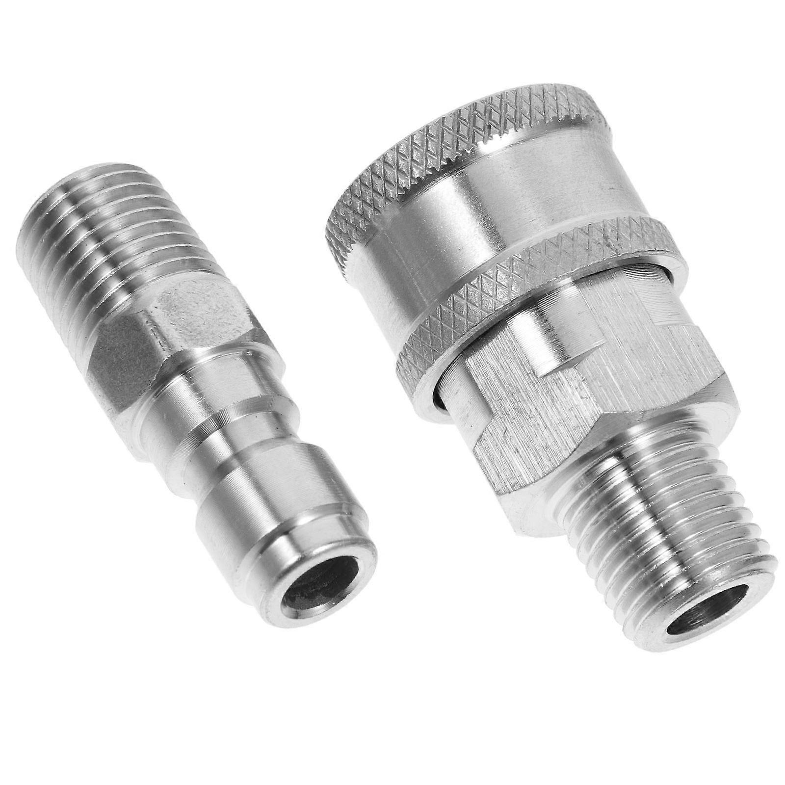 Pressure Washer Hose Adapter with Quick Connect Coupler for High Pressure 1Set
