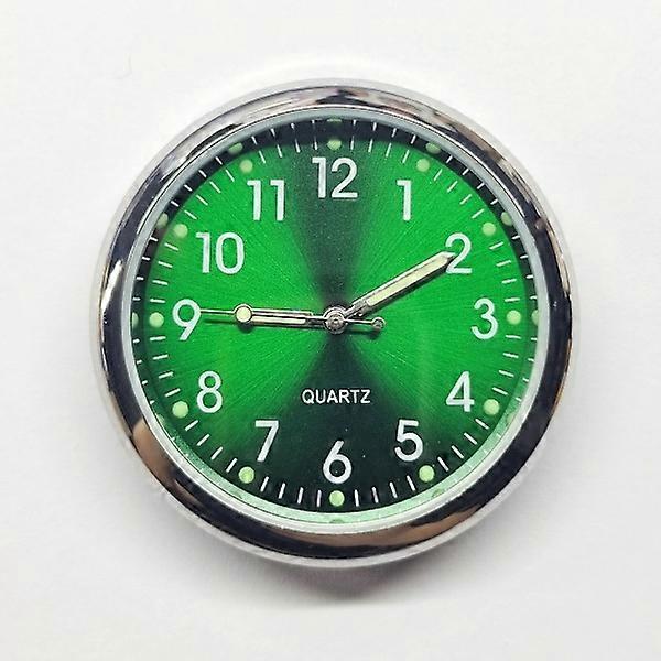Car clock Quartz clock GREEN Green