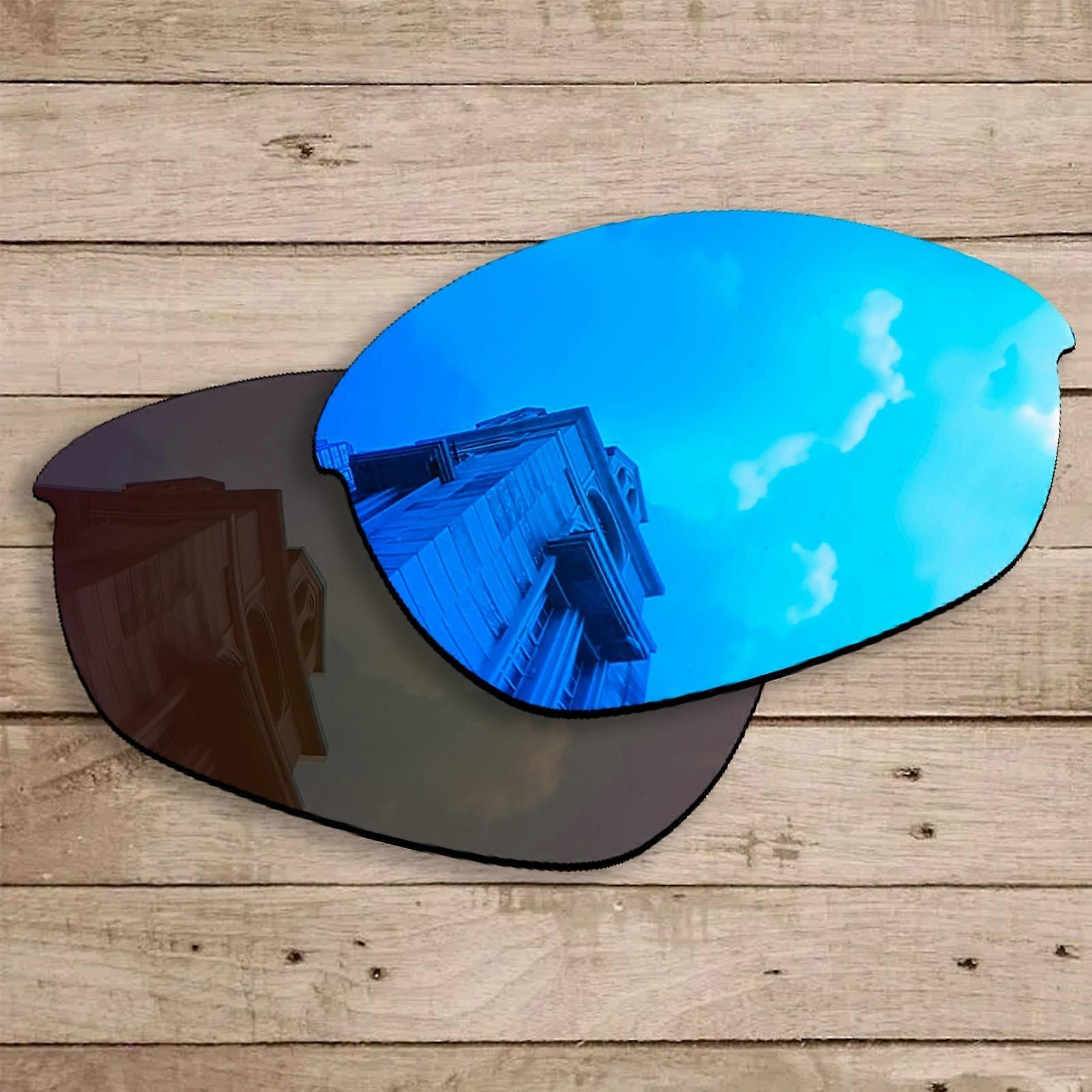 POLARIZED Replacement Lenses for-Oakley Half Jacket 2.0 Sunglasses Ice Blue