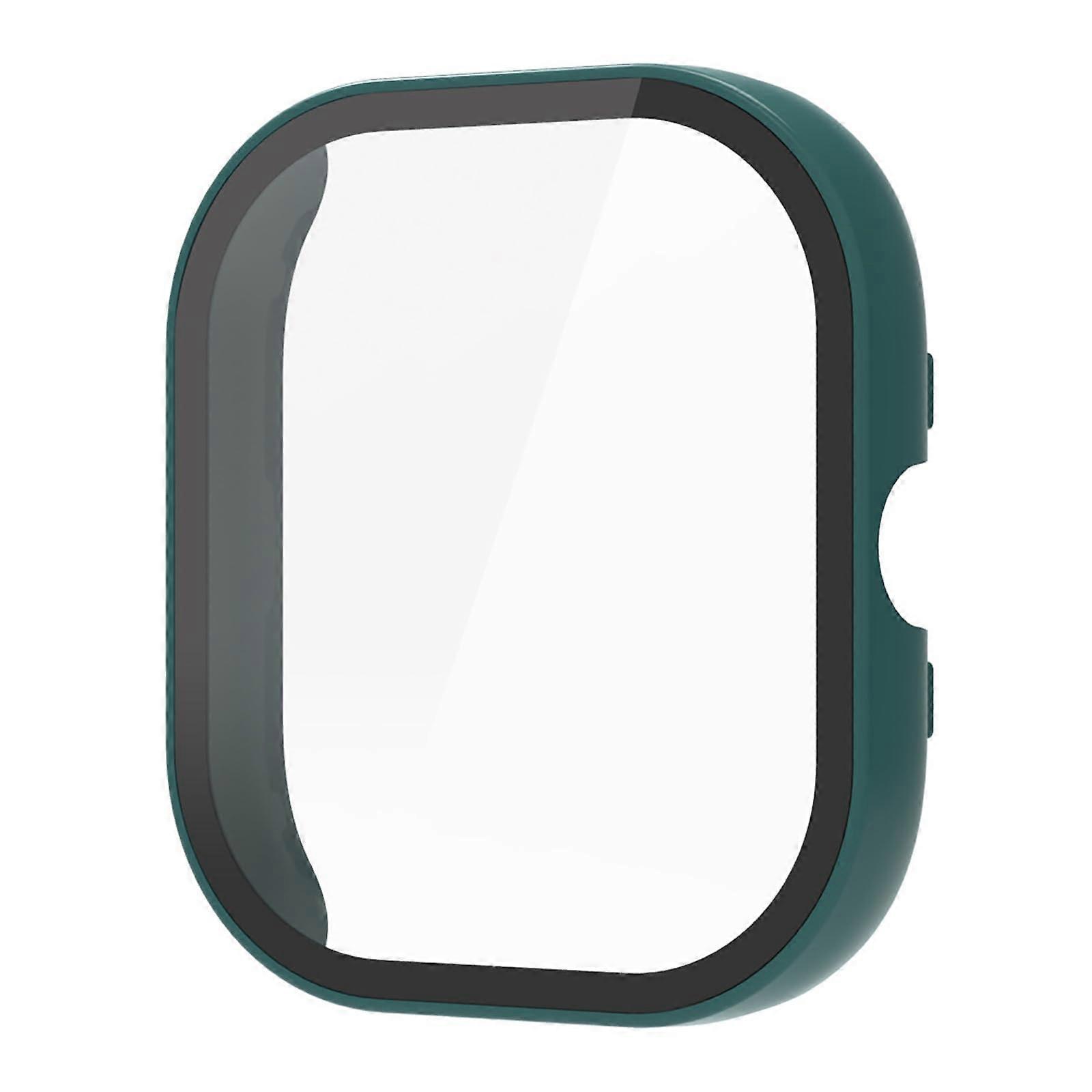 Smartwatch Screen Protector Case for Samsung Galaxy Watch 4 Pine Needle Green Full Coverage Touch