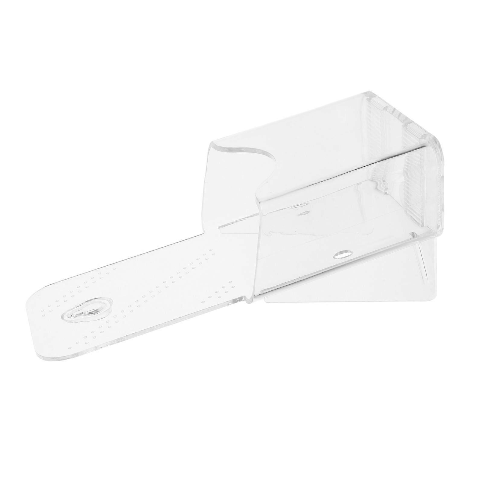 6Pcs Clear Acrylic Literature Display Stand for Desk Use Organizer