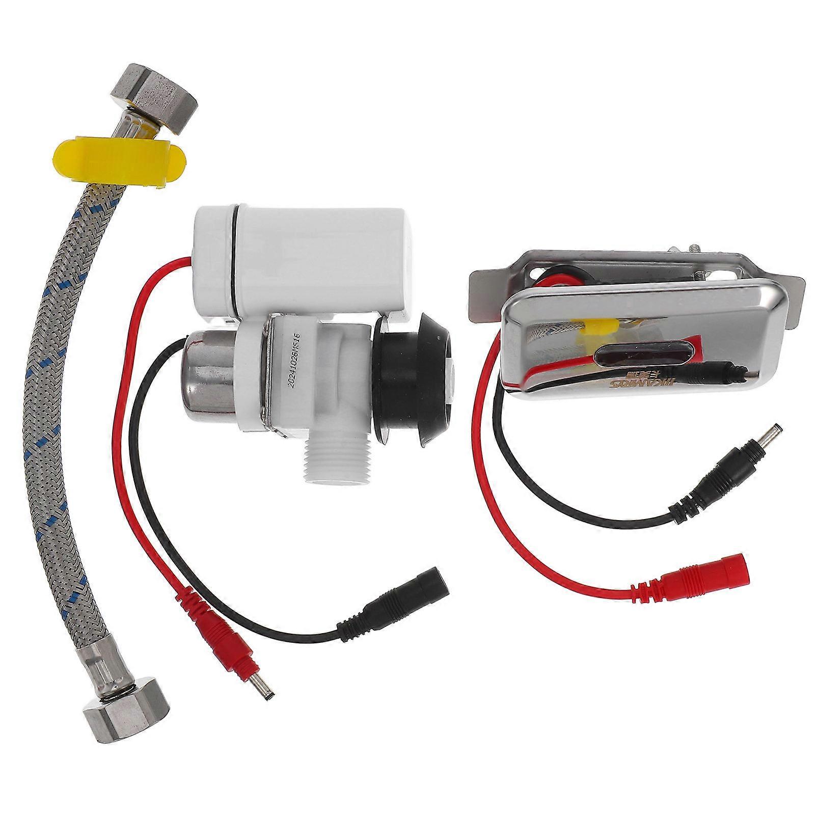 Touchless Urinal Flush Valve for Sensor-Controlled Flushing 1Set Unit