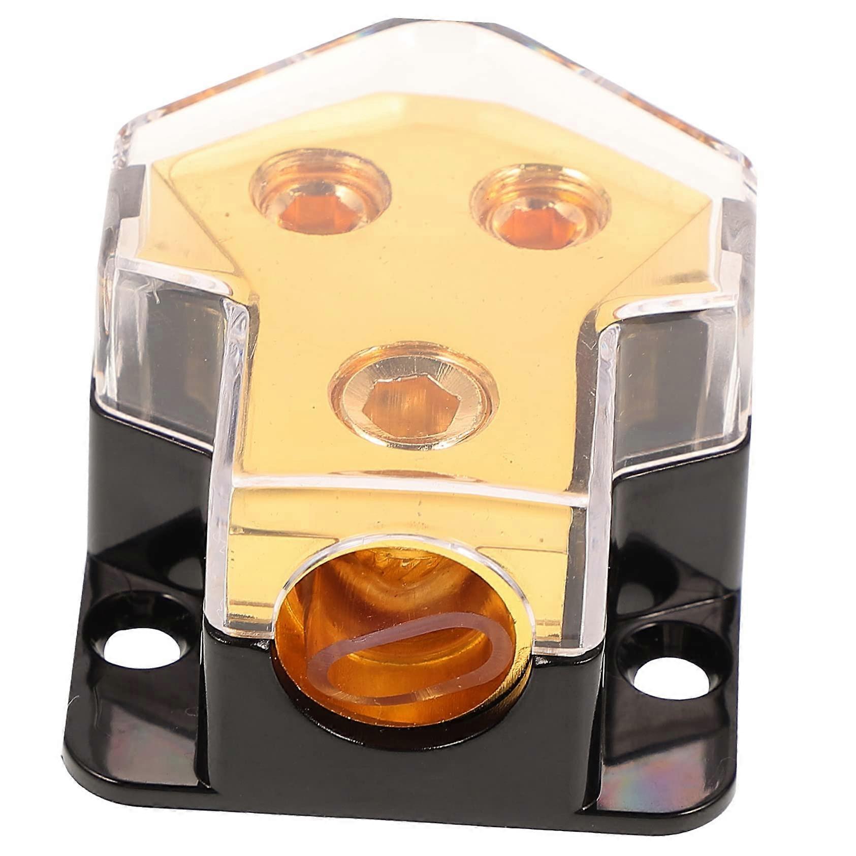 Car Audio Distribution Block Car Amplifier Power Splitter for Stable MultiVehicle Power Distribution