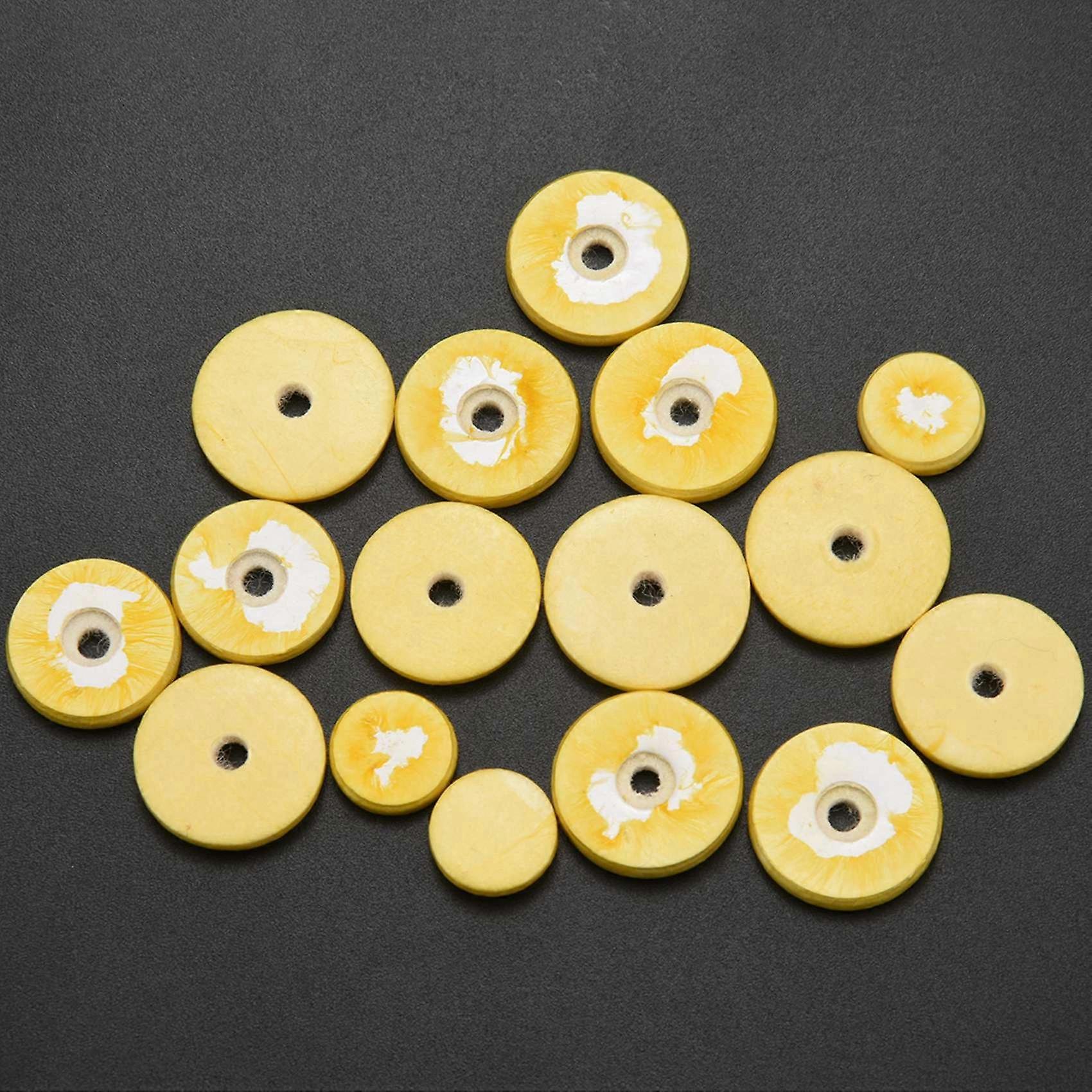 80 Pcs Flute Leather Pads Replacement Durable Exquisite Wind Instrument