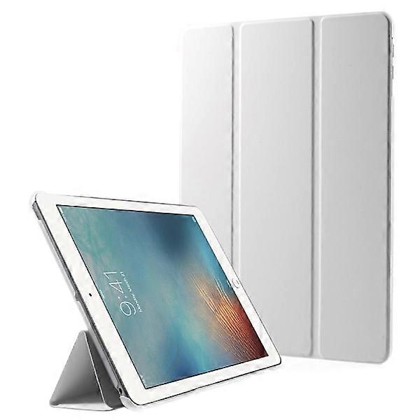 Compatible with iPad 9.7 6th Gen (2018) Case Tri-fold White