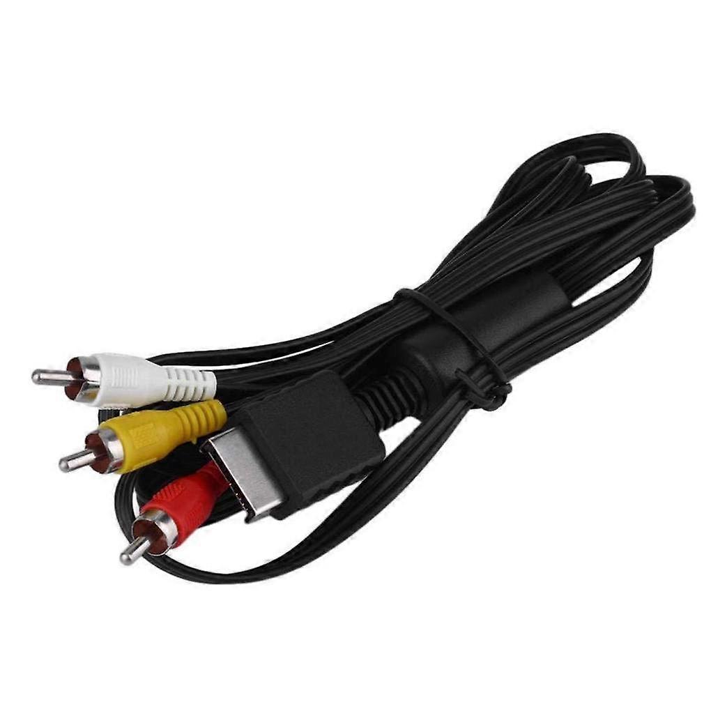 Extra Long AV Cable for PlayStation PS3 PS2 PS1 Console with Durable PlugandPlay Design