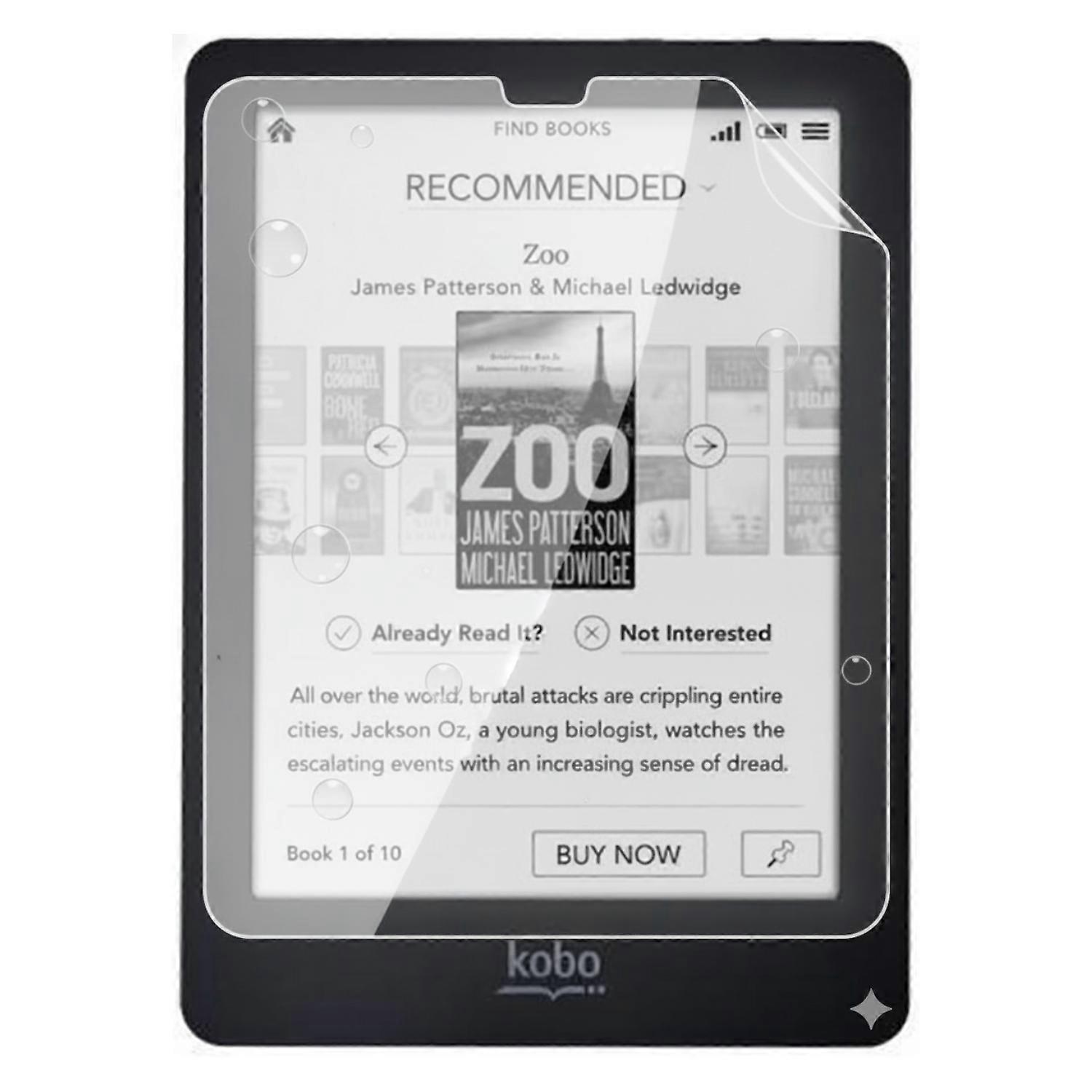 - Kobo Touch Hydrogel Screen Protector (pack Of 2) (copy)