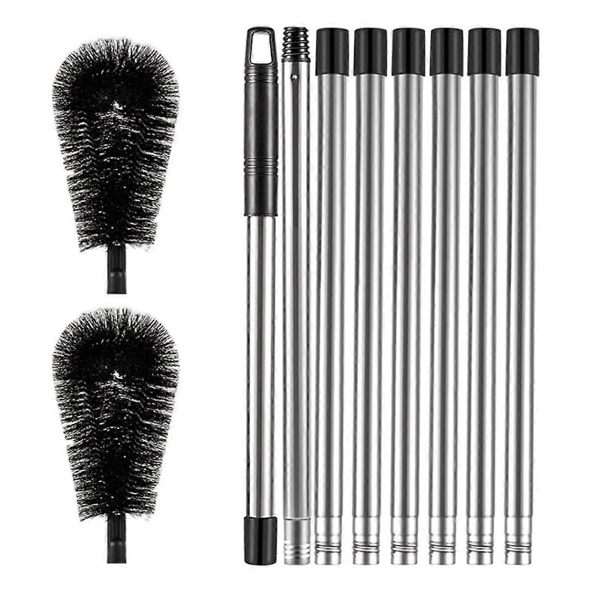 Gutter Cleaning Tools From Ground - Long Adjustable Gutter Cleaner & Brush, Rain Gutter Cleaning To