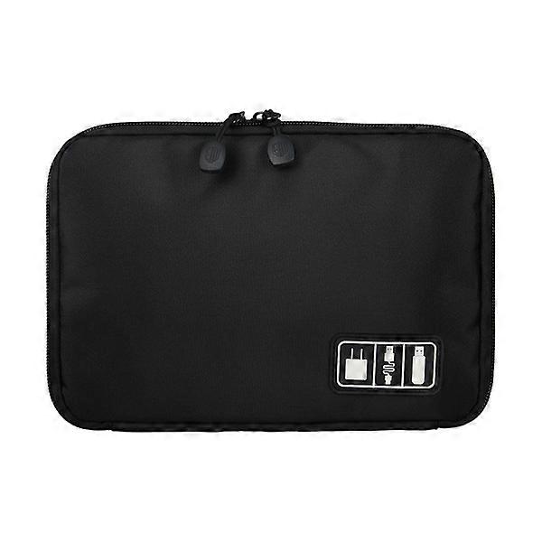 Digital Accessories Organizer Electronics Accessories Portable Bag for 2Pcs Data Devices