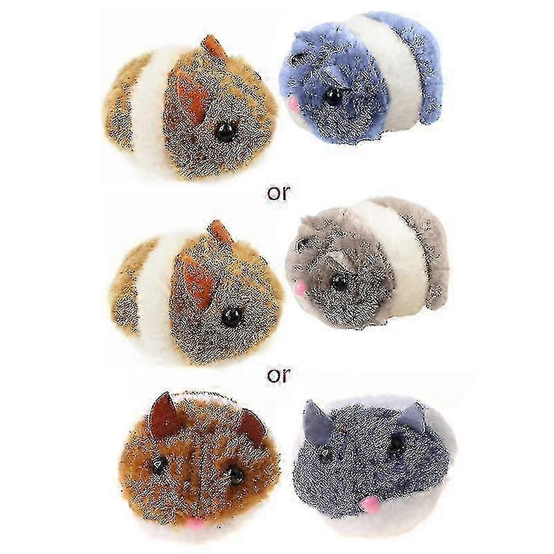 Rope Mouse Vibration Mobile Interactive Toy Plush Cat Mouse Yanlieso