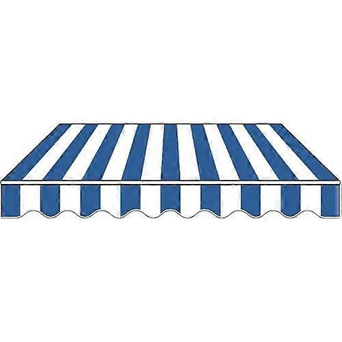 Waterproof Replacement Awning Fabric for Retractable Patio 13x8ft Durable Polyester Canopy Cover