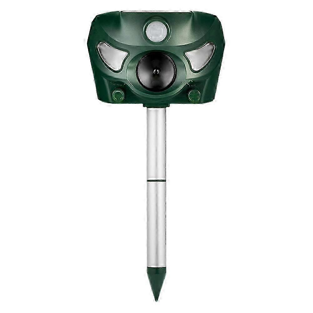 25-26 Solar Powered Soundwave technology Animal Repellent with Motion Sensor