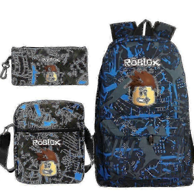 Roblox Backpack Three-piece School Bag-L 2025