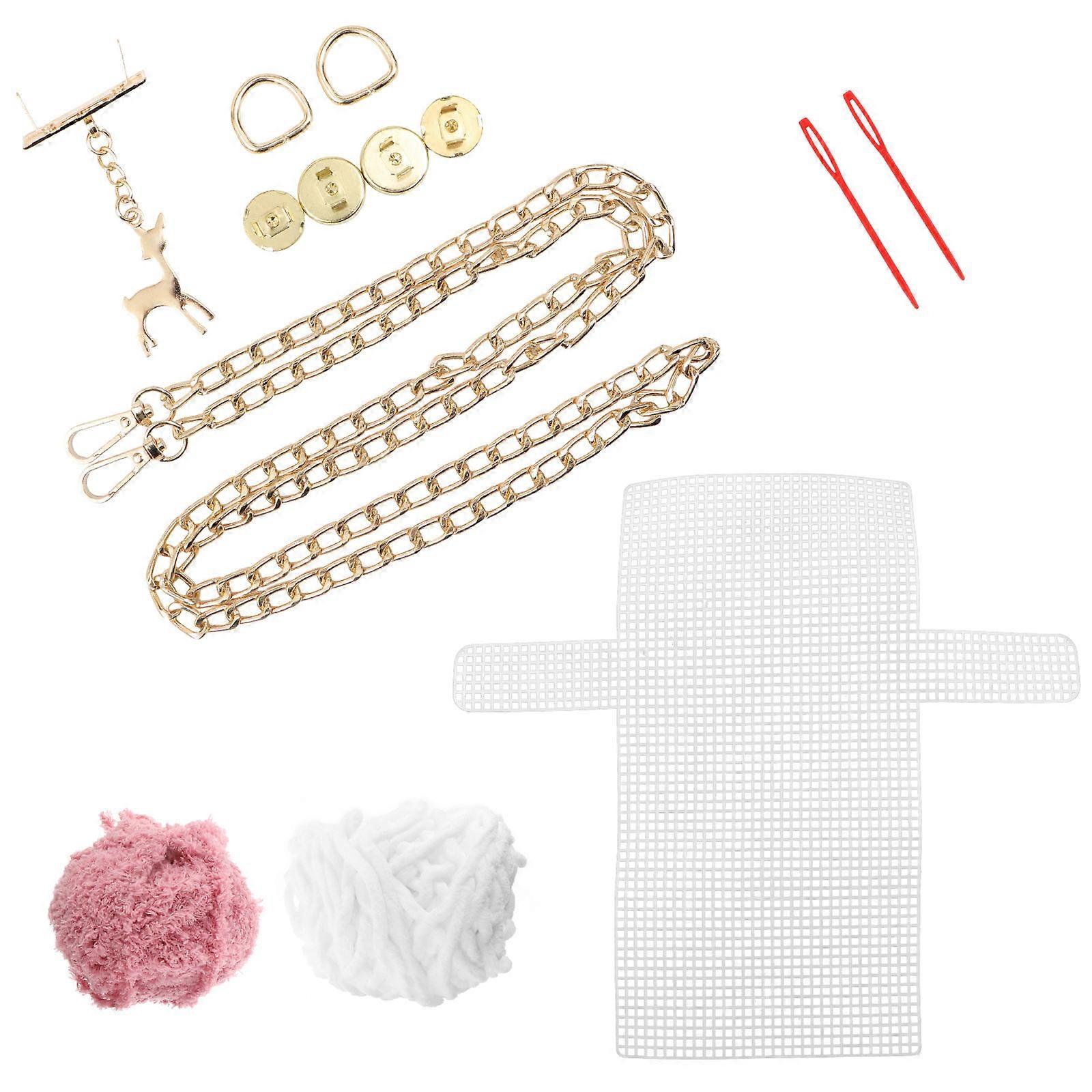 Purse Making Accessories Practical Handmade Accessory Pouch Making Supplies Moms White 1Set