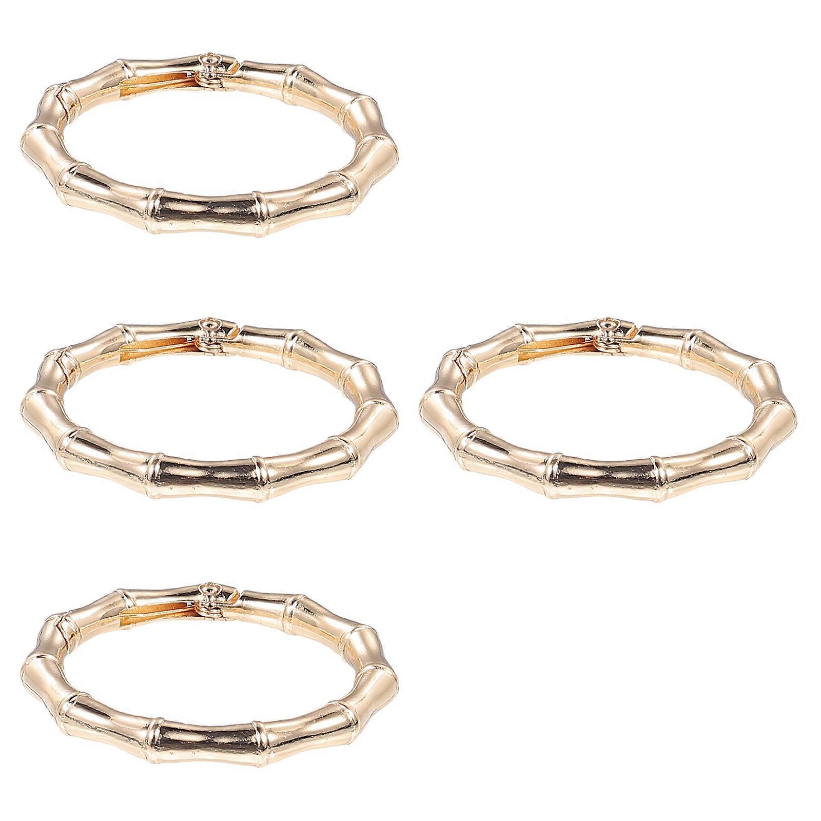 Bag Snap Clasp Open Spring Ring for DIY 8Pcs Metal Spring Buckle Chain