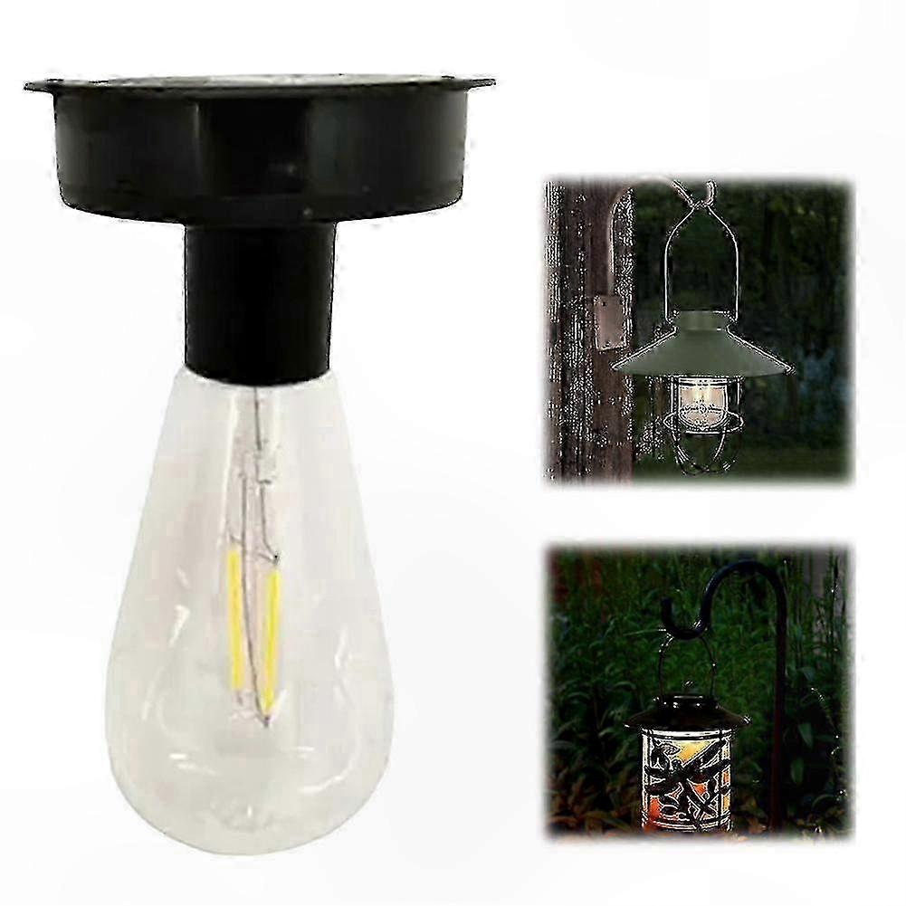 Solar Garden Lighting Kit with 2 Bulbs & Replacement Module