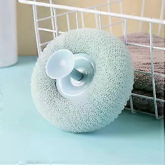 Runde, weiche Hand-Badeschwämme mit Netzstruktur, Dusch- und Körperreiniger, Peeling-Schwamm, Badezimmeraccessoires