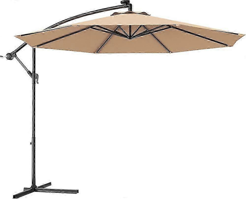 Dış Mekan Bahçe Şemsiyesi Gölgelik Yedek Parçası, 2 m (193 cm) Çapında, Polyester, Solmaya Karşı Dayanıklı ve Rüzgar Havalandırmalı