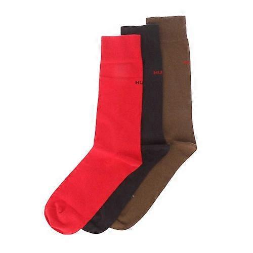 Hugo Mens Logo Socks (Pack of 3)