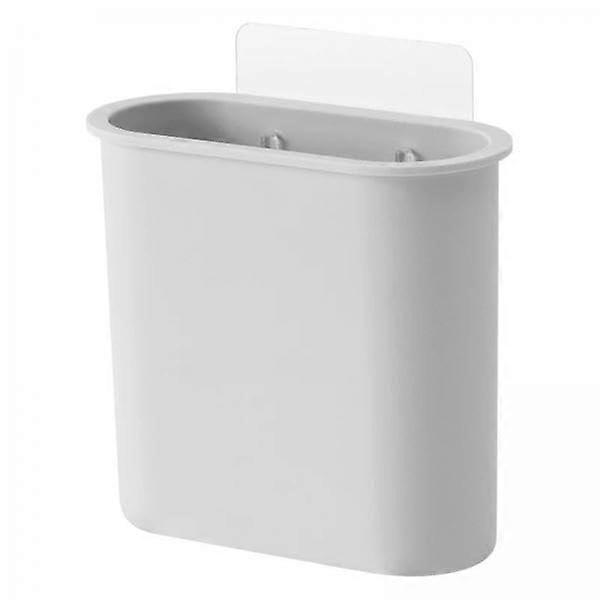 2x Wall Mounted Toothbrush Holder and Toothpaste Storage Rack with Large Capacity Bathroom Organizer