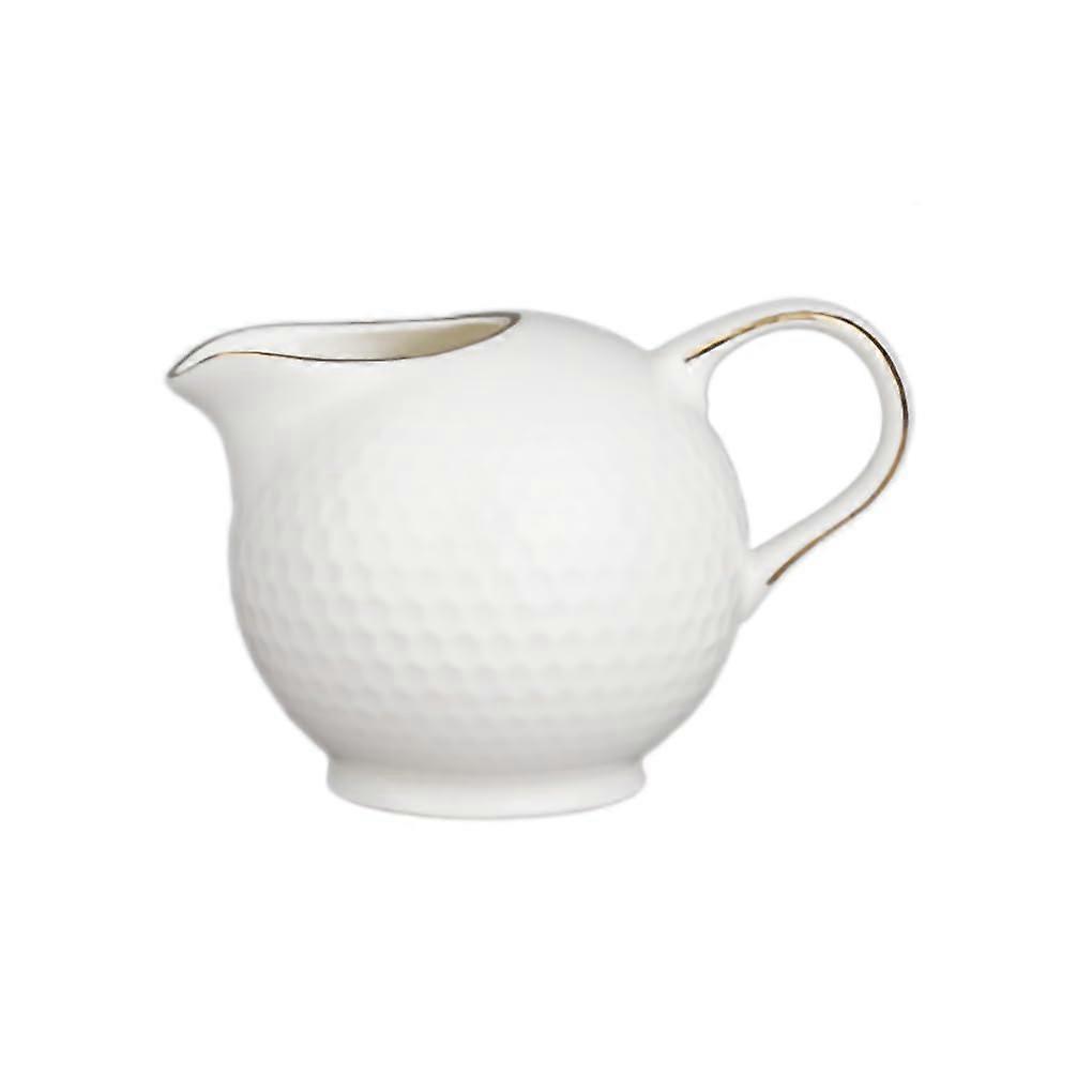 Ceramic Milk Creamer Pitcher 9oz Jug for Coffee and Sauce MultiPurpose Kitchen Serving