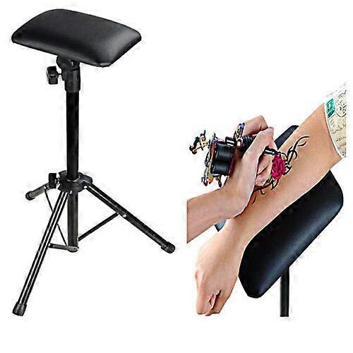 Tattoo Arm Rest Adjustable Height Foldable Tripod Stand with Ergonomic Tilt for Studio Use