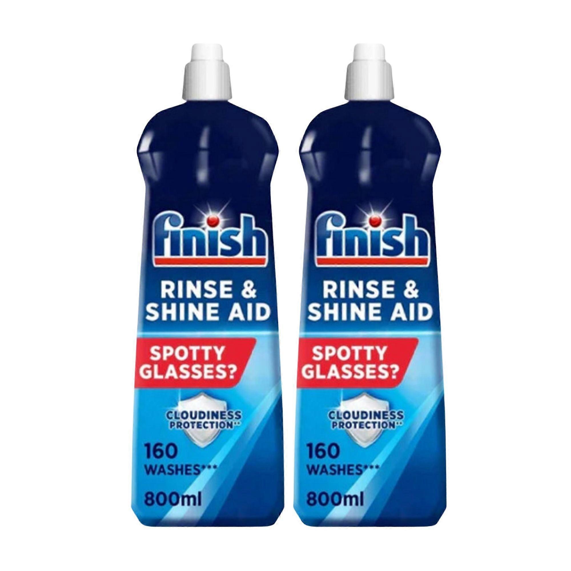 Finish Rinse Aid Regular 800ml X2