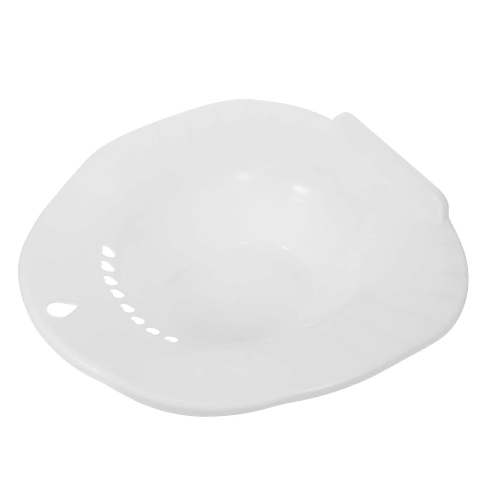 Sitz Bath for Postpartum Care and Hemorrhoid Relief, Large Capacity Foldable Basin with Overflow Drain