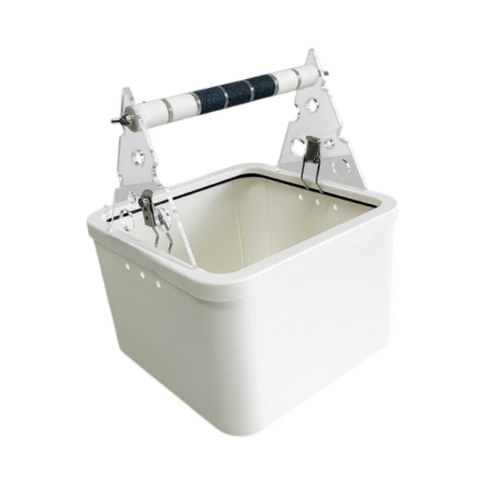 Bird Training Perch with Interactive Grinding Wheel, Tabletop Playstand for Cockatiels Parakeets